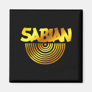 Retro Basic Yellow Sabian Quote Funny Vintage Magnet