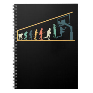 Retro Basketball Evolution Notebook