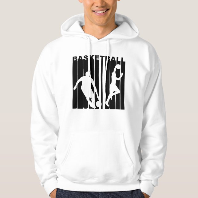 Retro Basketball Hoodie (Front)