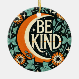 Retro Be Kind                                      Ceramic Tree Decoration