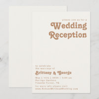 Retro Beach | Ivory Wedding Reception