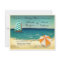 Retro Beach Scene Wedding Shower Invitation