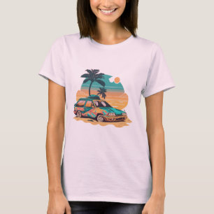 Retro Beach Sunshine T-Shirt – Vintage Summer Tee