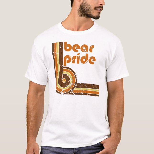 Retro Bear Pride T-Shirt (Front)