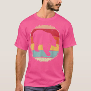 Retro Bears Vintage Bears Silhouette Zoo Animal Lo T-Shirt