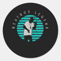 Retro Beatbox Musician Rap and Hip Hop Music