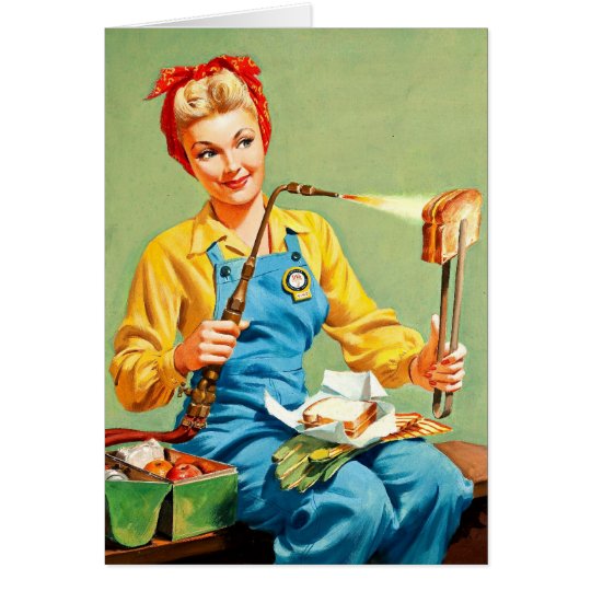Retro Beauty 38 Card