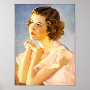 Retro Beauty 60 Poster