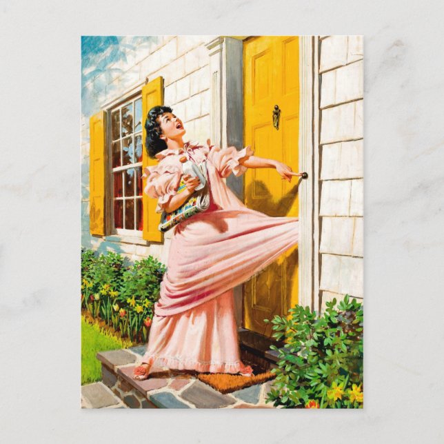 Retro Beauty 64 Postcard (Front)