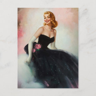 Retro Beauty 78 Postcard