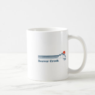 Retro Beaver Creek Ski Resort Colorado Snowboard S Coffee Mug