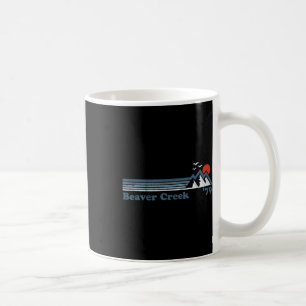 Retro Beaver Creek Ski Resort Colorado Snowboard S Coffee Mug