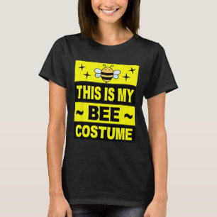 Retro Bee Costume Women Cute Adult Kids Men  T-Shirt