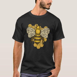 Retro Beekeeper Beekeeping Bumblebee Vintage Save T-Shirt