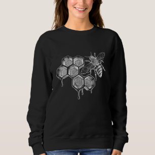 Retro Beekeeper Beekeeping Bumblebee Vintage Sweatshirt