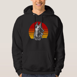 Retro Belgian Malinois 3 Hoodie