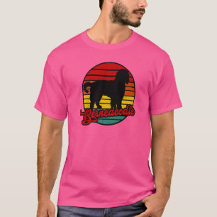 Retro Bernedoodle Dog Vintage Bernedoodle 1 T-Shirt