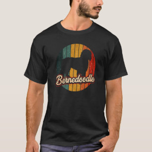 Retro Bernedoodle Dog Vintage Bernedoodle 2 T-Shirt