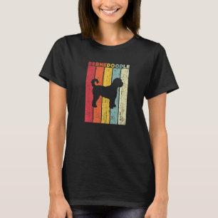 Retro Bernedoodle For Men Women Boys Bernedoodle D T-Shirt