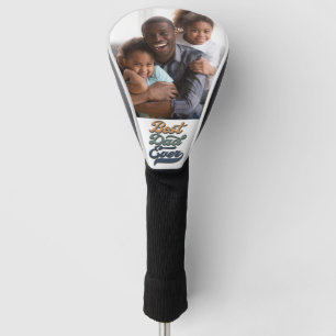 Retro Best Dad Ever Father's Day Photo  Golf Head Cover