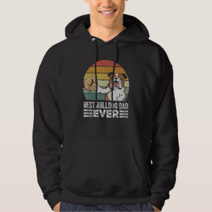 Retro Best English Bulldog Dad Ever Shirt Gifts Vi