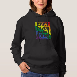 Retro Best Gay Aunt Ever Matching Family Gay Lgbtq Hoodie