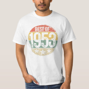 Retro Best of 1953 Birthday T-Shirt