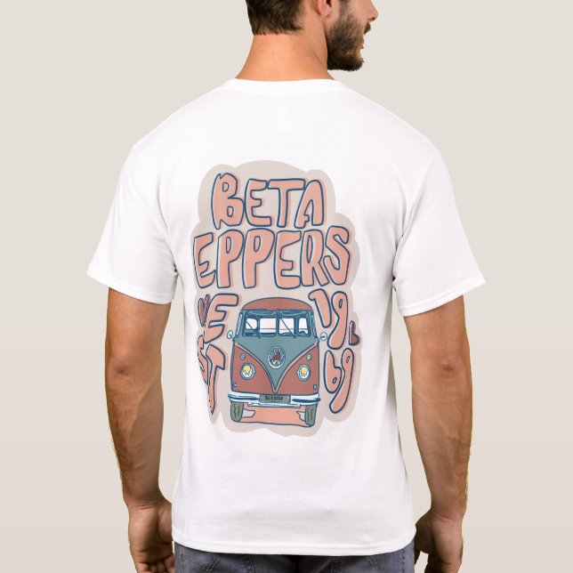 Retro Beta Eppers logo T-Shirt (Back)
