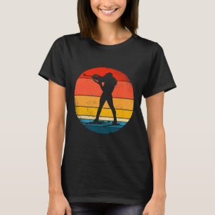 Retro Biathlon Design Cross-country Skiing Biathle T-Shirt