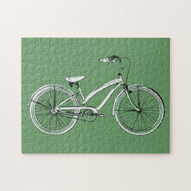 retro bicycle jigsaw puzzle (Horizontal)