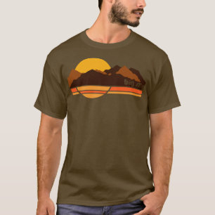 Retro Big Sky Montana 70s Style Tourist Souvenir T-Shirt