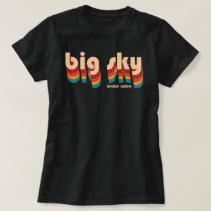 Retro Big Sky Ski T-Shirt