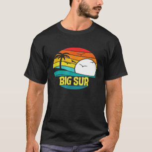 Retro Big Sur California Sun Surf 80s Graphic T-Shirt