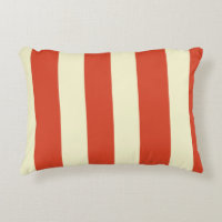 Retro Big Top Striped Accent Pillow