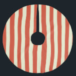 Retro Big Top Striped Christmas Tree Skirt<br><div class="desc">Step right up, folks! Step right up to the amazing Retro Big Top Striped Christmas Tree Skirt. Yes, come one come all! This classic pattern features wide, red and cream stripes reminiscent of a big top circus tent. This design pairs beautifully with StrangeLittleOnion's Vintage Circus line of products. Just like...</div>