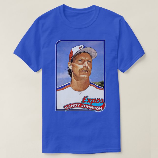 Retro Big Unit Baseball Rookie d T-Shirt (Design Front)
