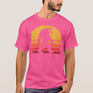 Retro Bigfoot Plague Doctor Vintage Mediaeval Sasq T-Shirt