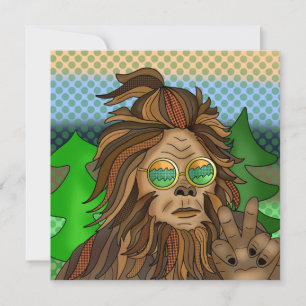 Retro Bigfoot   Pop Art Sasquatch  