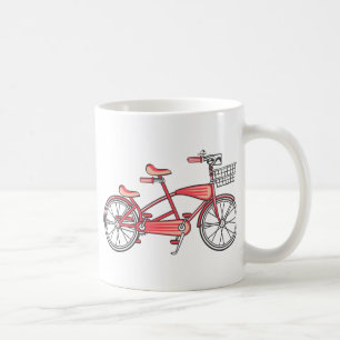 Retro Bike For Two Coffee Mug