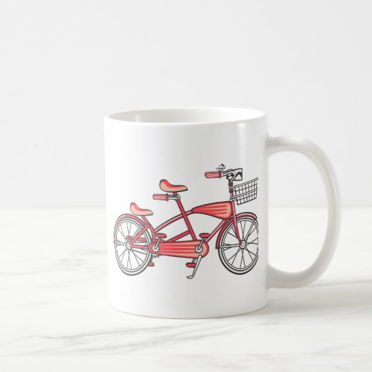 Retro Bike For Two Coffee Mug
