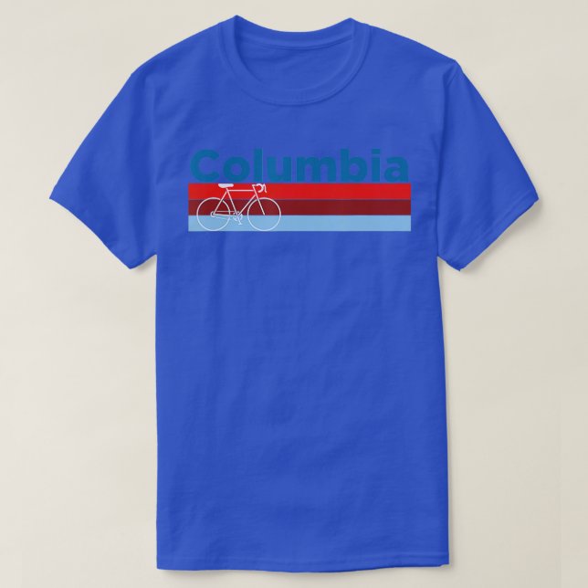 Retro BikeColumbia Missouri  T-Shirt (Design Front)