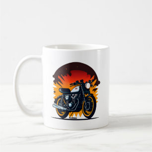 Retro Biker  Coffee Mug