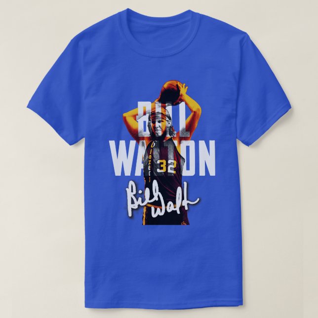 Retro Bill Walton T-Shirt (Design Front)