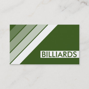 retro BILLIARDS Business Card