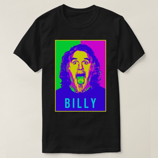 Retro Billy Art Connolly Awesome For Movie Fan T-Shirt (Design Front)