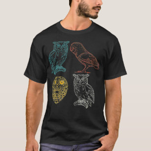 Retro Bird Zoo Keeper Wildlife Animal Gift Forest  T-Shirt