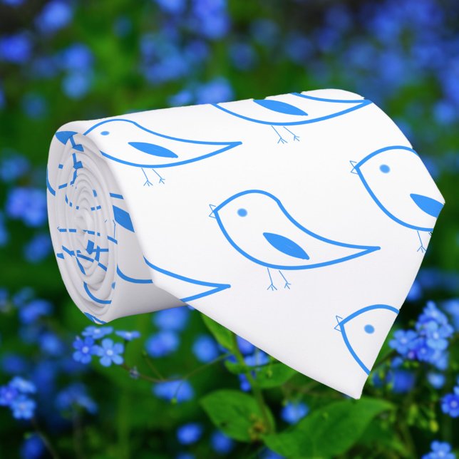 retro birds in white tie (Creator Uploaded)