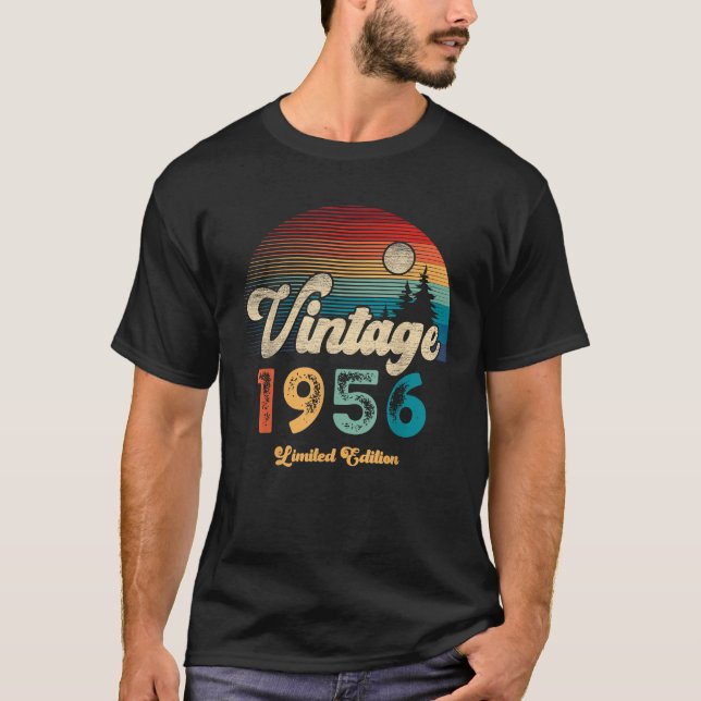 Retro Birthday Bday Present Gifts Funny 70 Year T-Shirt (Front)