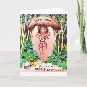 Retro Birthday Card - Another Birthday?!  Humourou