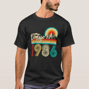 Retro Birthday Limited Edition Born in 1986 Made T-Shirt